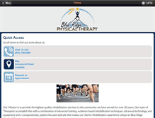Tablet Screenshot of blueridgeptkc.com